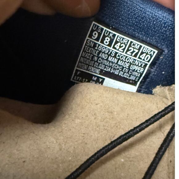 Skechers Men’s Equalizer Swift Fit Slip-On Sneakers Size 9 Navy - Picture 9 of 12